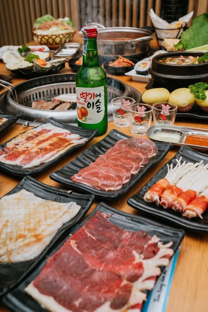 nhà hàng buffet nướng Hàn Quốc Hà Nội