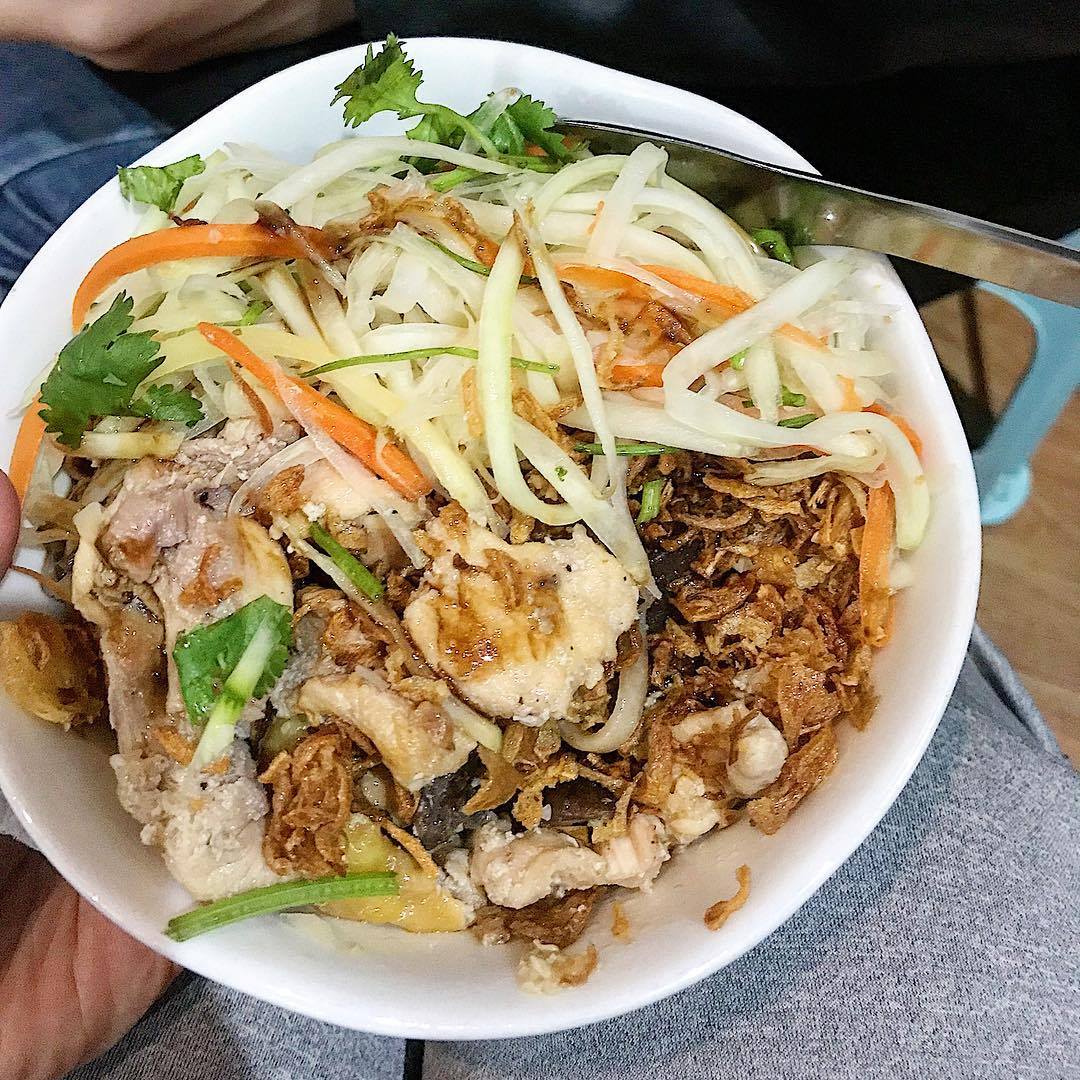 Bát xôi gà pate đầy ú ụ