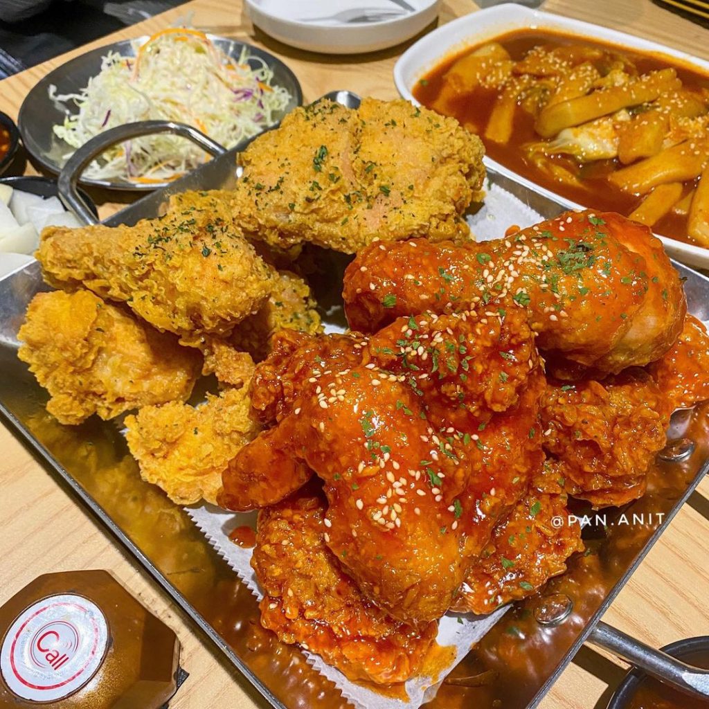quan ga han quoc ngon ha noi bros chicken