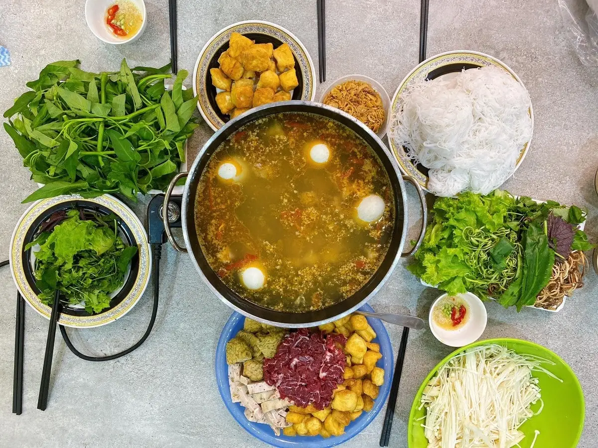 lau rieu cua bap bo ha noi 4